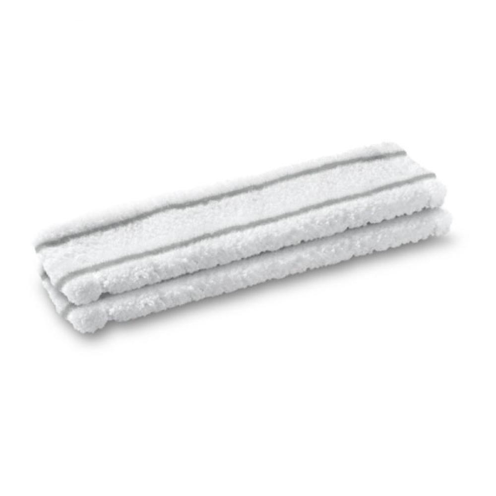 Original Kärcher Mikrofaser-Wischbezug 2.633-100.0 (2 Stk.) – Ersatz-Pads für WV & KV Fenstersauger