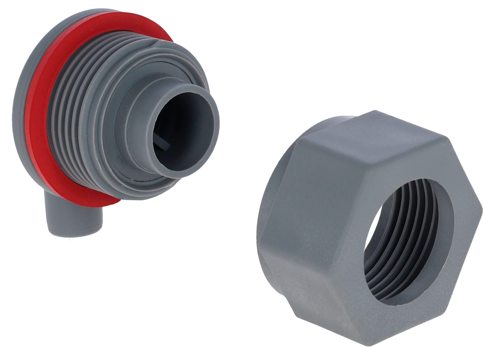 Kerbl 149 - Ventil komplettes Set mit rotem Dichtungsring für Landwirte und Tierhalter