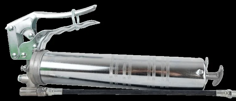 Göbel Einhand-Fettpresse 70388 für 400-g-Kartuschen mit Schlauch, Produktbild