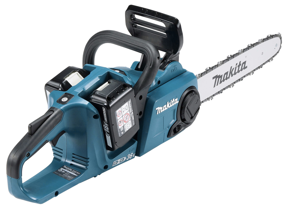 Makita DUC353Z – Leistungsstarke 2x18V Akku-Kettensäge mit bürstenlosem Motor und 35 cm Schwert Makita DUC353Z – Leistungsstarke 2x18V Akku-Kettensäge mit bürstenlosem Motor und 35 cm Schwert