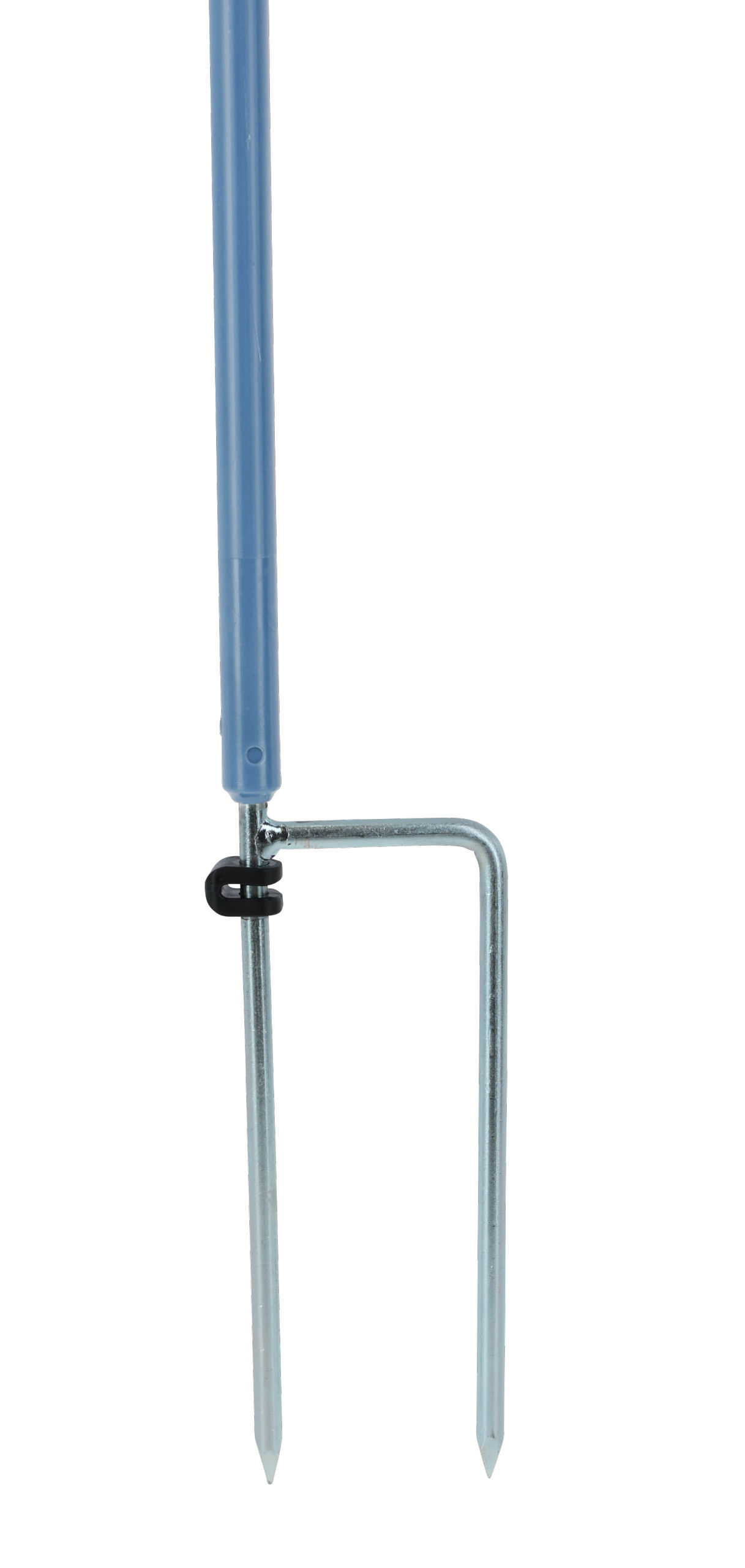 AKO TitanNet Premium Vario - Hochwertiges Wolfschutznetz 50m,+/- Schaltung,108cm Höhe,Doppelspitze,weiß/blau