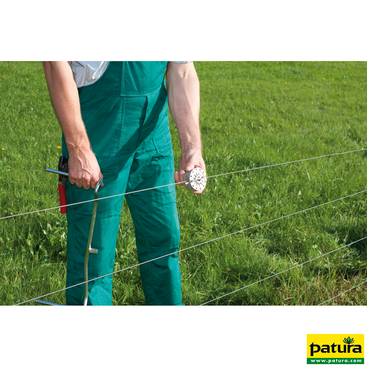 Patura Rotierender Spanner für Draht und Seil 3 Stück