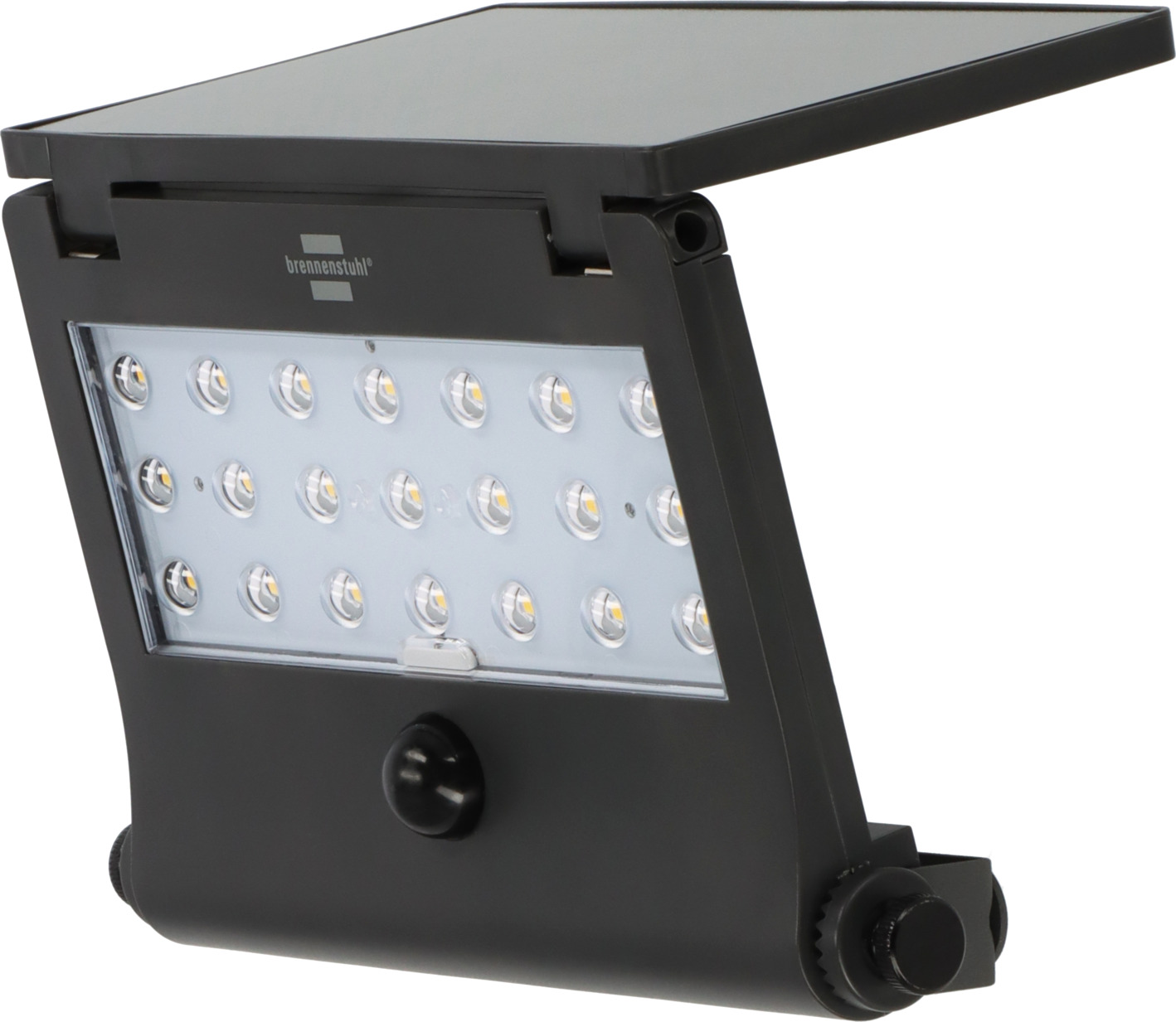 Brennenstuhl Solar LED Strahler SOL 1000 Pad | 1000lm | Bewegungsmelder | IP65 Wandleuchte