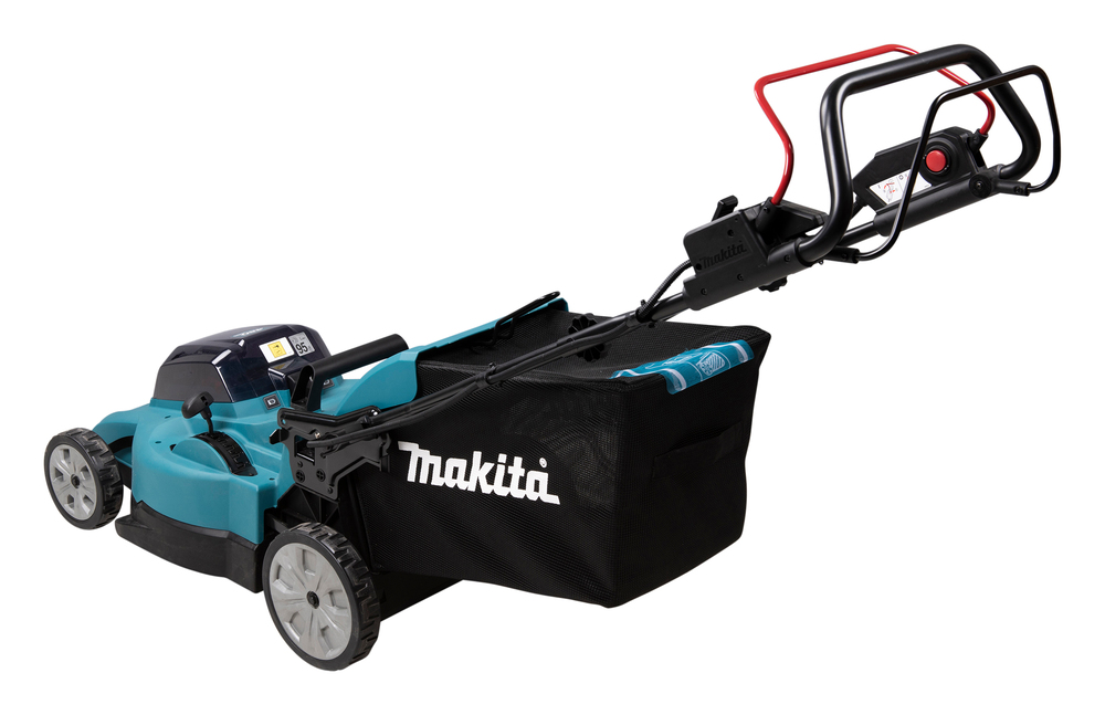 Makita DLM481Z Akku-Rasenmäher – Leistungsstark und leise für mittelgroße Rasenflächen