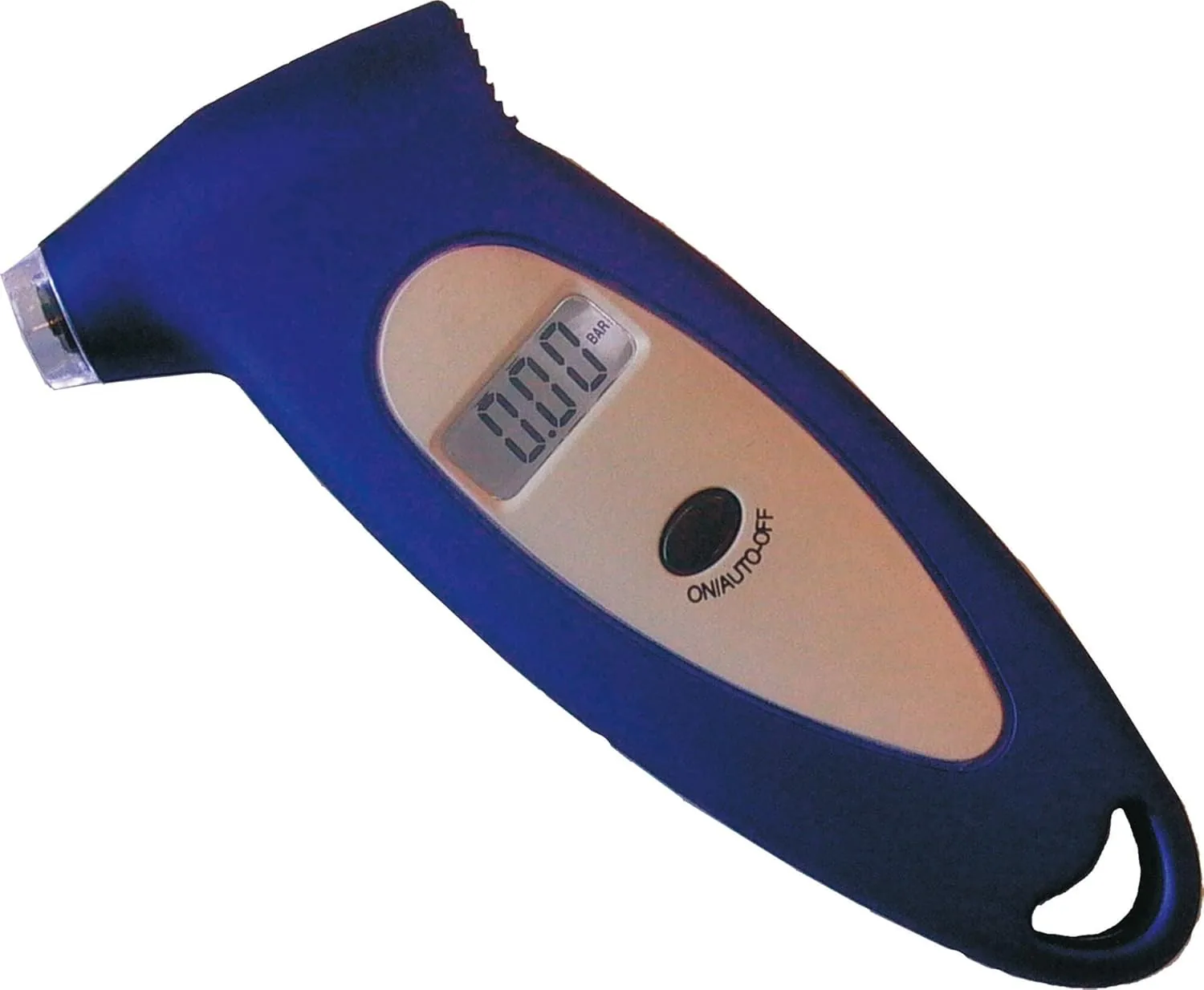 Kunzer 7RDP01 digitaler Reifendruckprüfer in Blau mit beleuchtetem LCD