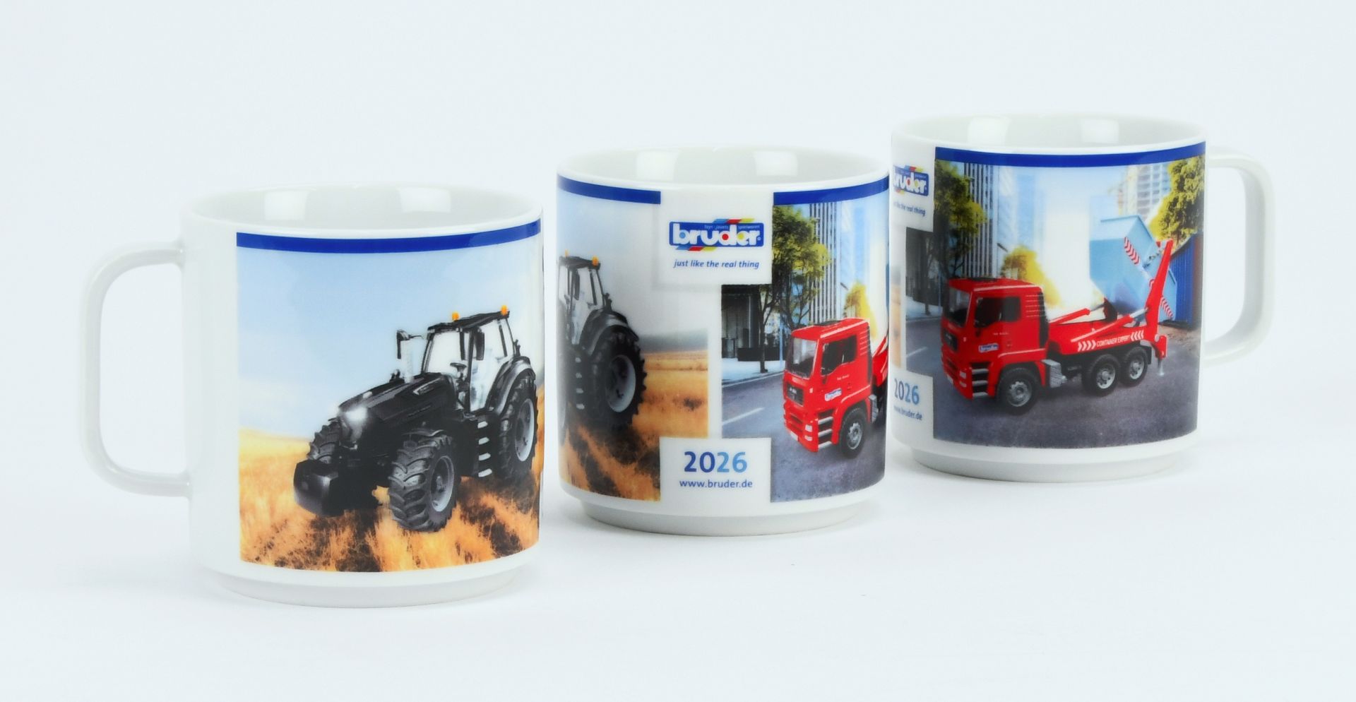 BRUDER 10300 Fan-Tasse 2026 – Exklusive Sammlertasse aus hochwertiger Keramik | Edition 2026