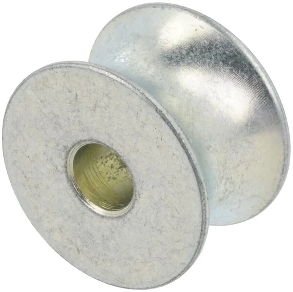 Krone Nadelrolle aus verzinktem Stahl, Laufrolle für Knoter und Steuerungen