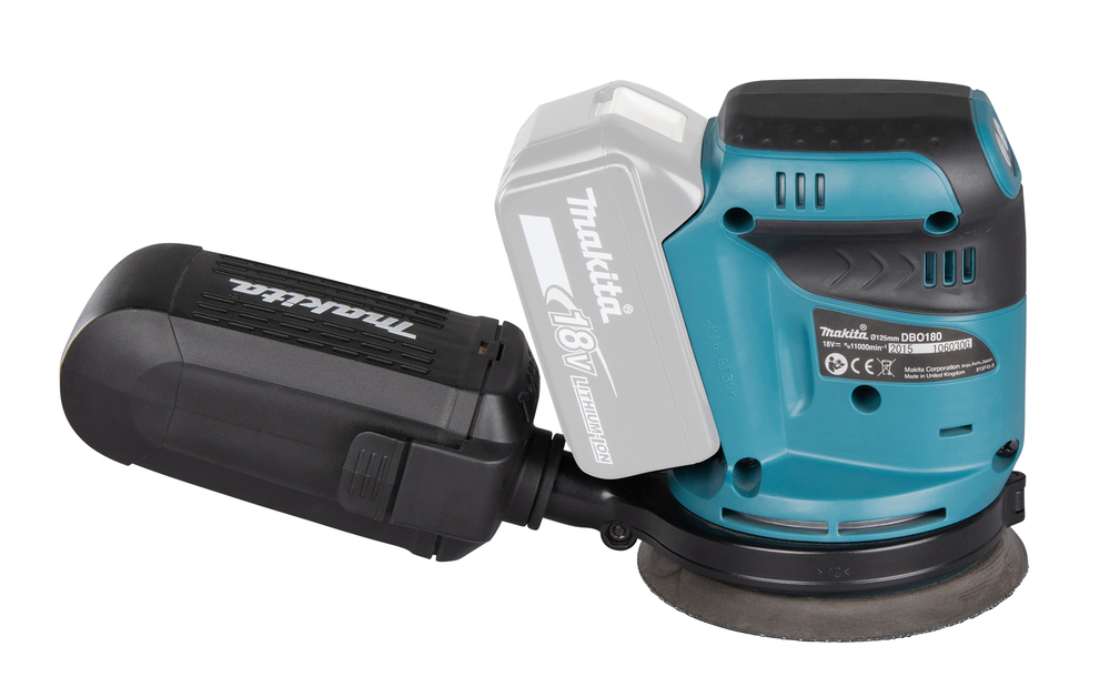 Makita DBO180Z Akku-Exzenterschleifer – Kompakte Leistung für präzises Schleifen