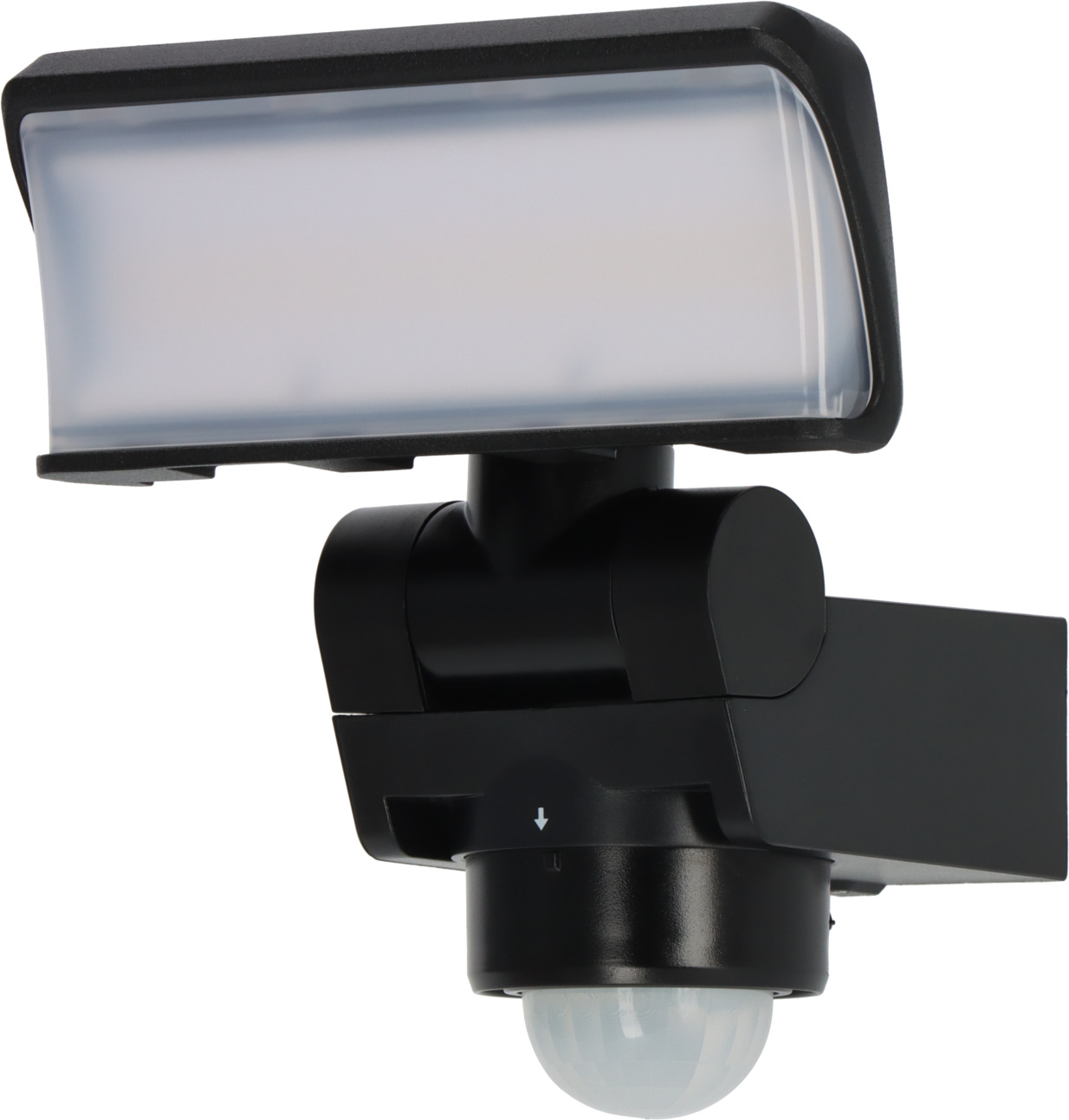 Brennenstuhl LED Strahler WS 2050 S Schwarz | 20W | 1680lm | Warmweiß | Schwenkbar IP44