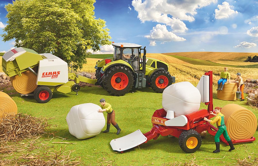 BRUDER Claas Rollant 250 Rundballenpresse – Detailgetreues Modell im Maßstab 1:16 BRUDER Claas Rollant 250 Rundballenpresse – Detailgetreues Modell im Maßstab 1:16