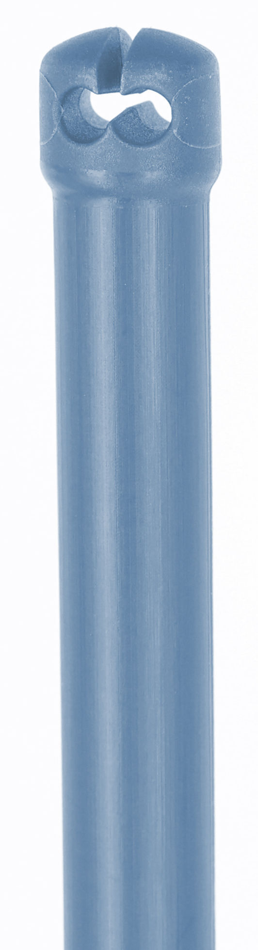 AKO TitanNet Premium Vario - Hochwertiges Wolfschutznetz 50m, +/- Schaltung, 108cm Höhe, Doppelspitze, weiß/blau
