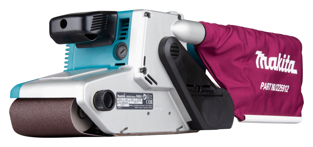 Makita 9404J Bandschleifer – 1.010 W, 100 mm Bandbreite, variable Geschwindigkeit