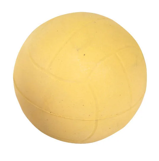 Kerbl Moosgummiball in Gelb, 7 cm für das Hundetraining