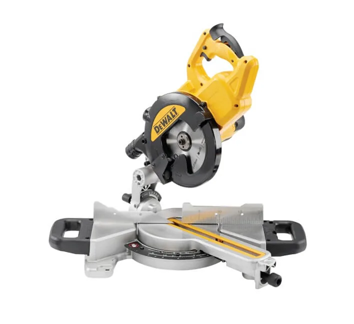DeWalt DWS773 Kapp- und Gehrungssäge mit 1300 Watt und 216-mm-Sägeblatt