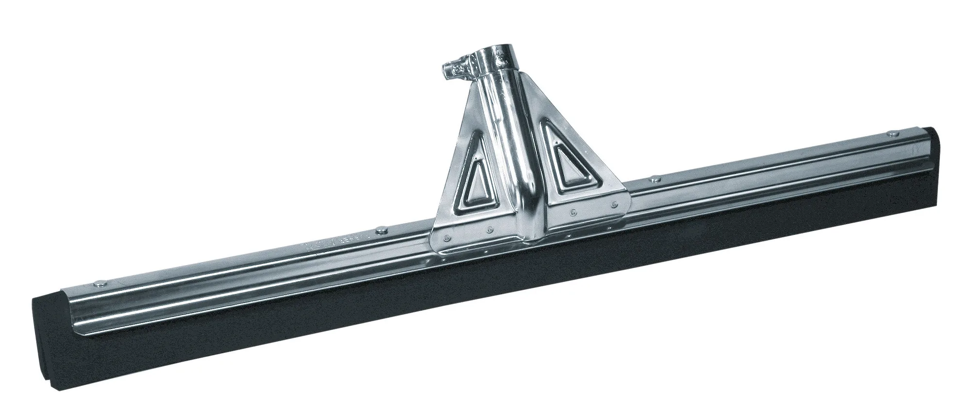 Kerbl verstärkter Wasserschieber 75 cm aus Metall mit Gummilippe