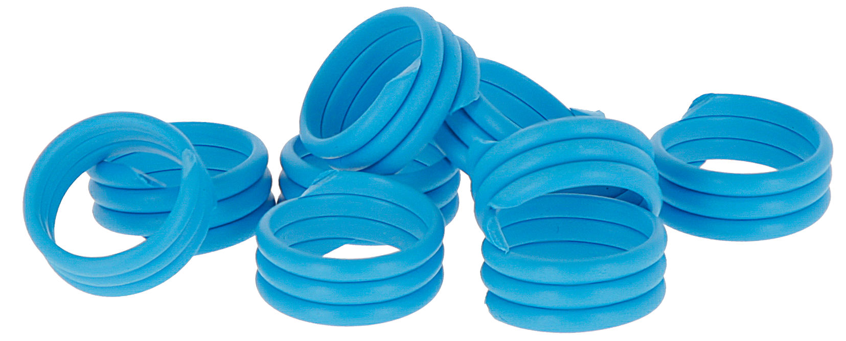 Spiralring 16mm blau aus Kunststoff, 20 Stück pro Pack, ideal für Hühner- und Putenhalter von Kerbl 72103. Spiralring 16mm blau aus Kunststoff, 20 Stück pro Pack, ideal für Hühner- und Putenhalter von Kerbl 72103.