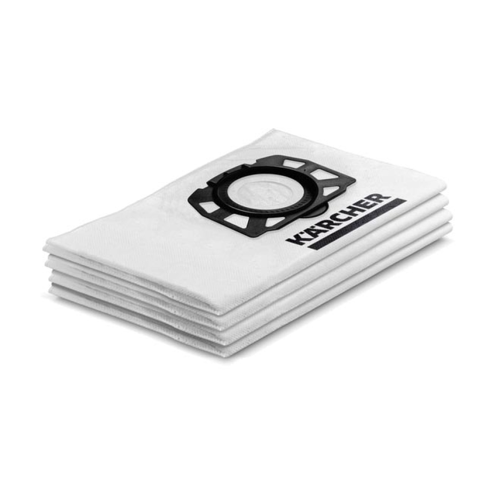 Kärcher Vliesfiltertüten 2.863-314.0 (4 Stk.) für WD 2 Plus, WD 3 & SE 4001 – Original KFI 357