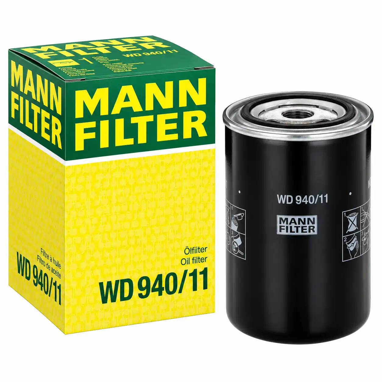 Original Deutz-Fahr Filterpatrone 04411051 – Kraftstofffilter Filtereinsatz für Agrotron & Deutz Motoren