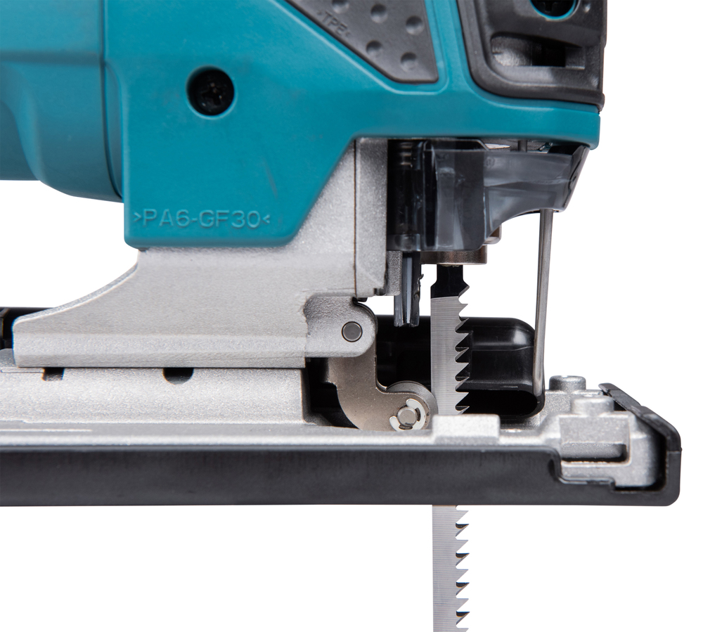 Makita 4351FCTJ – 720-Watt-Pendelhubstichsäge mit LED-Licht und werkzeuglosem Sägeblattwechsel