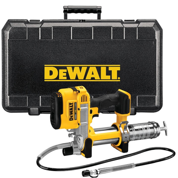 DeWalt DCGG571NK 18V XR Akku-Fettpresse – Leistungsstarkes Schmiergerät für präzise Wartungsarbeiten DeWalt DCGG571NK 18V XR Akku-Fettpresse – Leistungsstarkes Schmiergerät für präzise Wartungsarbeiten