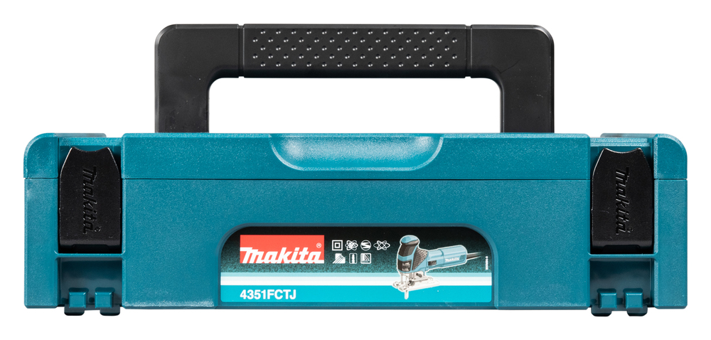 Makita 4351FCTJ – 720-Watt-Pendelhubstichsäge mit LED-Licht und werkzeuglosem Sägeblattwechsel