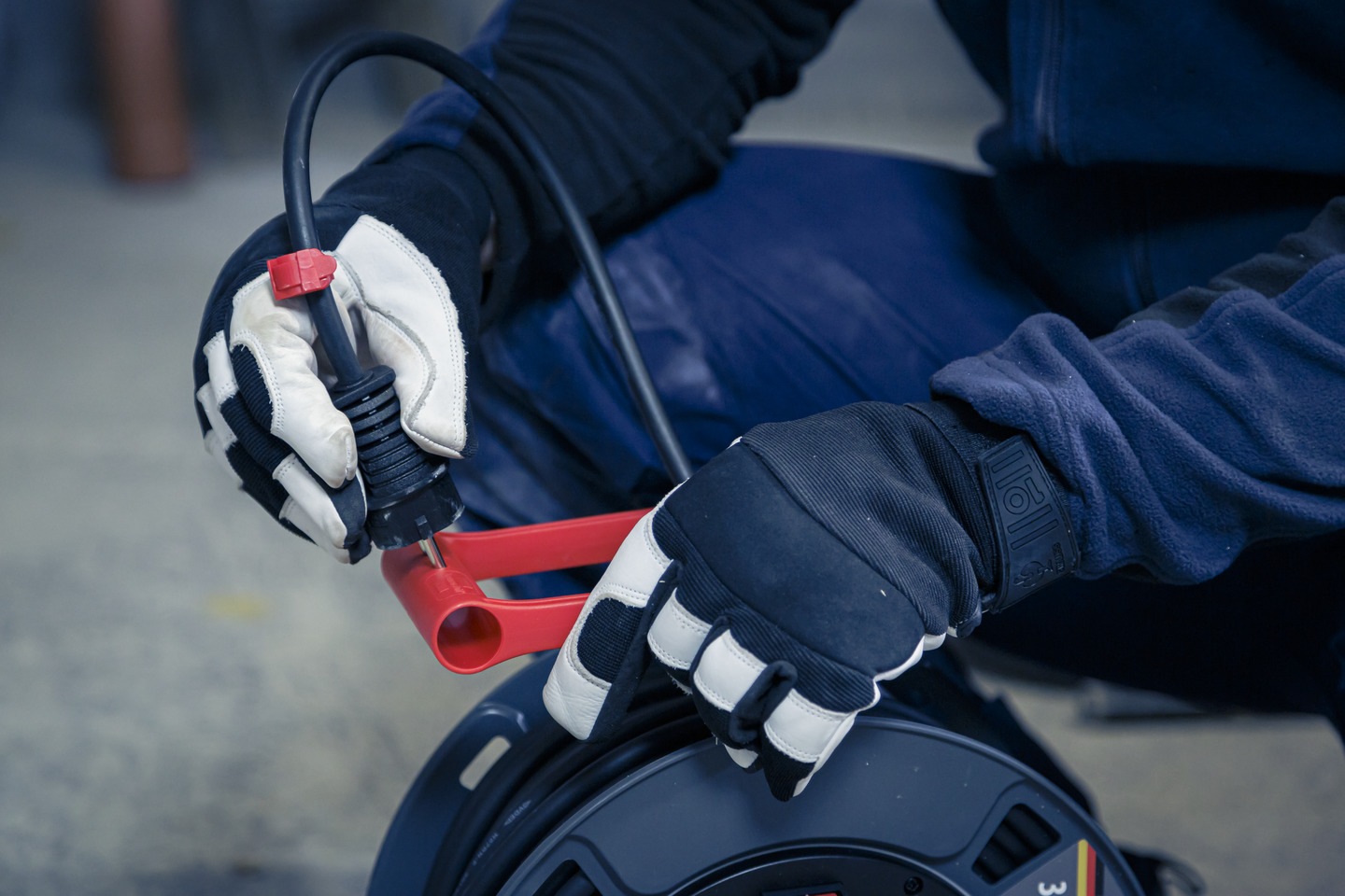 Brennenstuhl Professional Kabeltrommel 300 KU 4100 – 40 m H07RN-F 3G1,5, IP44, 5× Schuko Brennenstuhl Professional Kabeltrommel 300 KU 4100 – 40 m H07RN-F 3G1,5, IP44, 5× Schuko