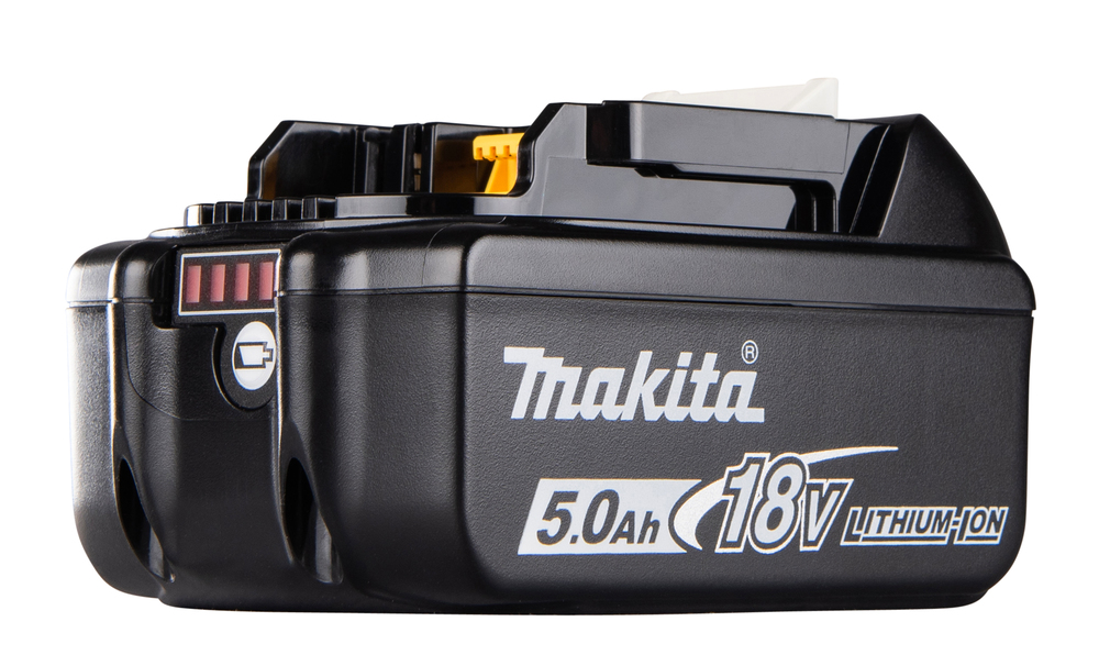 Makita 197280-8 – Leistungsstarker 18V 5, 0 Ah Li-Ion Akku mit Ladestandsanzeige Makita 197280-8 – Leistungsstarker 18V 5, 0 Ah Li-Ion Akku mit Ladestandsanzeige