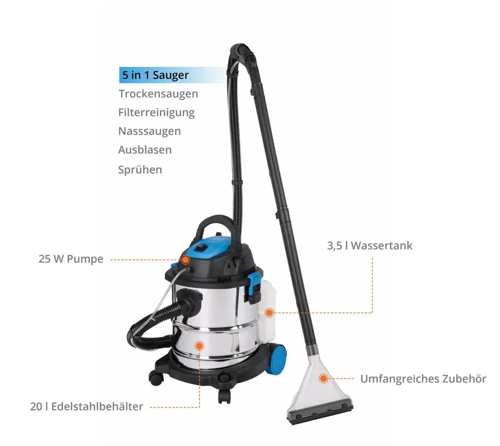 Waschsauger GWS 1600-20 Waschsauger GWS 1600-20